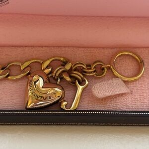 Vintage Juicy Couture Gold Charm Bracelet